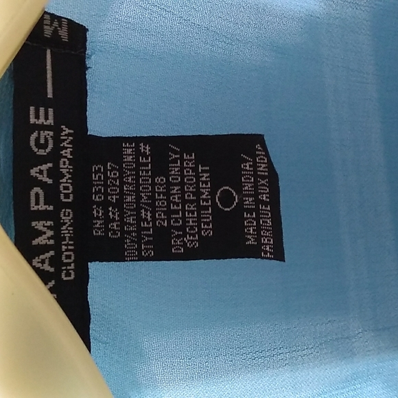 🆕️NWT Rampage Sequin Bead Embellished Sheer Tunic - Picture 6 of 8